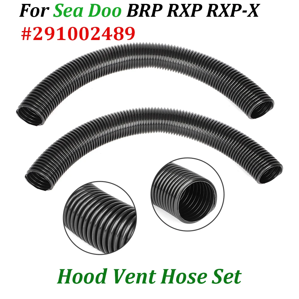 2 Pcs Hood Vent Hose Set For SeaDoo BRP RXP RXP-X Sea Doo #291002489 Black Hoses
2 Pcs Hood Vent Hose Set For SeaDoo BRP RXP RXP-X Sea Doo #291002489 Black Hoses