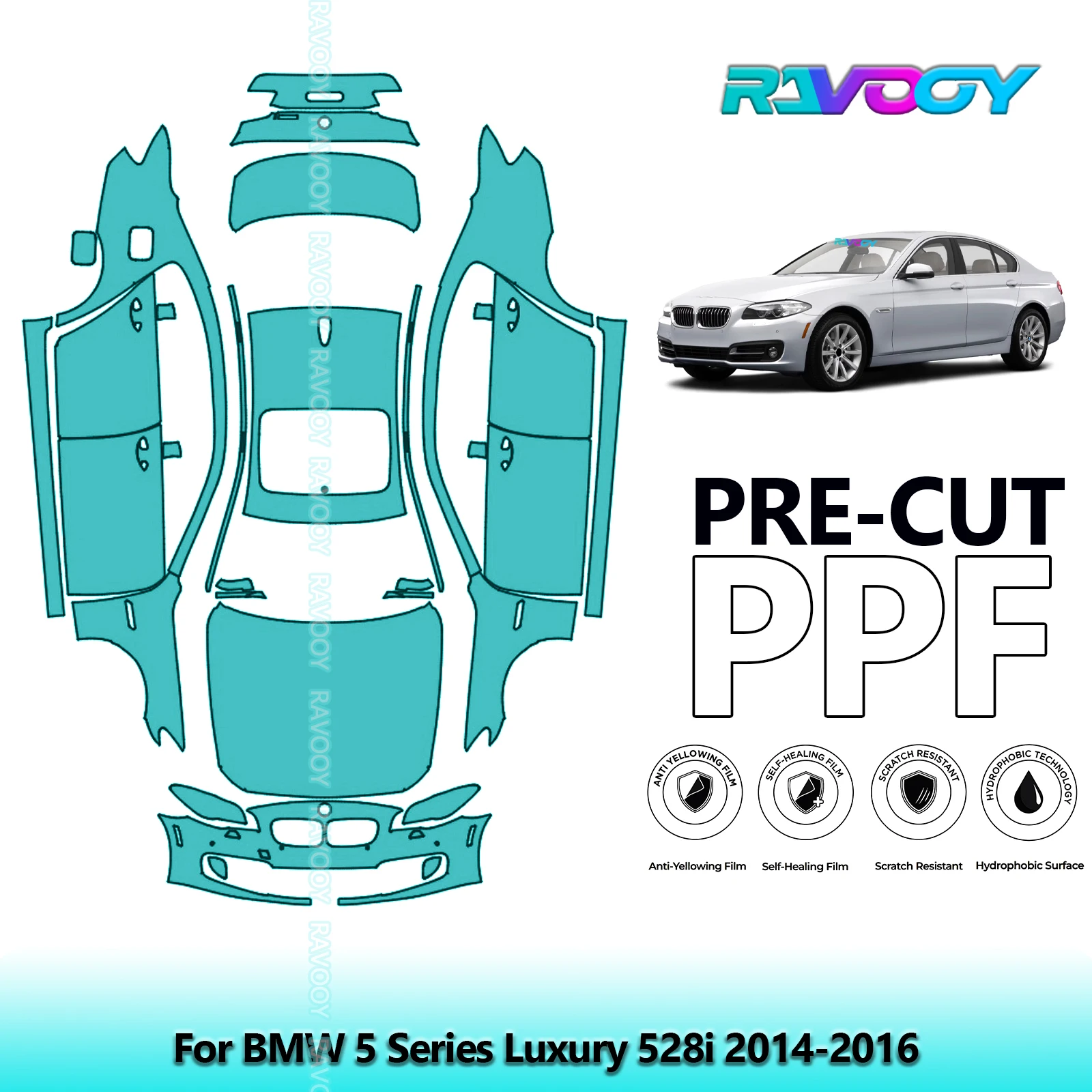 Для BMW 5 серии Luxury 528i 2014-2016 8,5 мил предварительно вырезанный прозрачный бюстгальтер полный автомобиль PPF защитная пленка для краски
Для BMW 5 серии Luxury 528i 2014-2016 8,5 мил предварительно вырезанный прозрачный бюстгальтер полный автомобиль PPF защитная пленка для краски