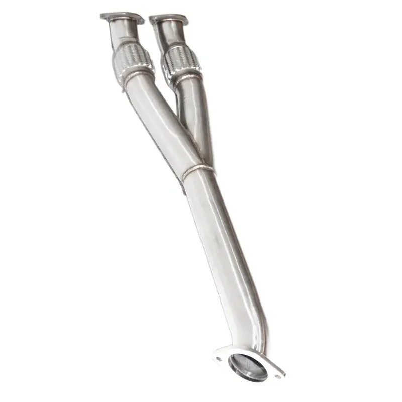 For GTR GT-R R35 04-15 SS Catless Exhaust Downpipe Y-pipe
For GTR GT-R R35 04-15 SS Catless Exhaust Downpipe Y-pipe