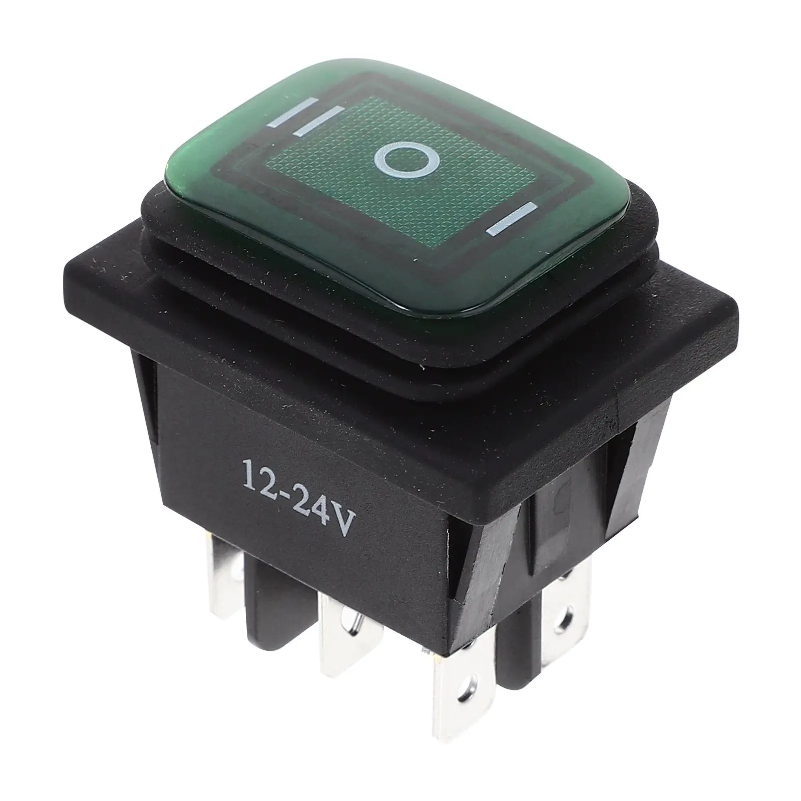 6 Pin Waterproof Rocker Switch Dustproof Car Boat Toggle On Light 12V SILVER Terminal Easy Setup Durability Round
6 Pin Waterproof Rocker Switch Dustproof Car Boat Toggle On Light 12V SILVER Terminal Easy Setup Durability Round