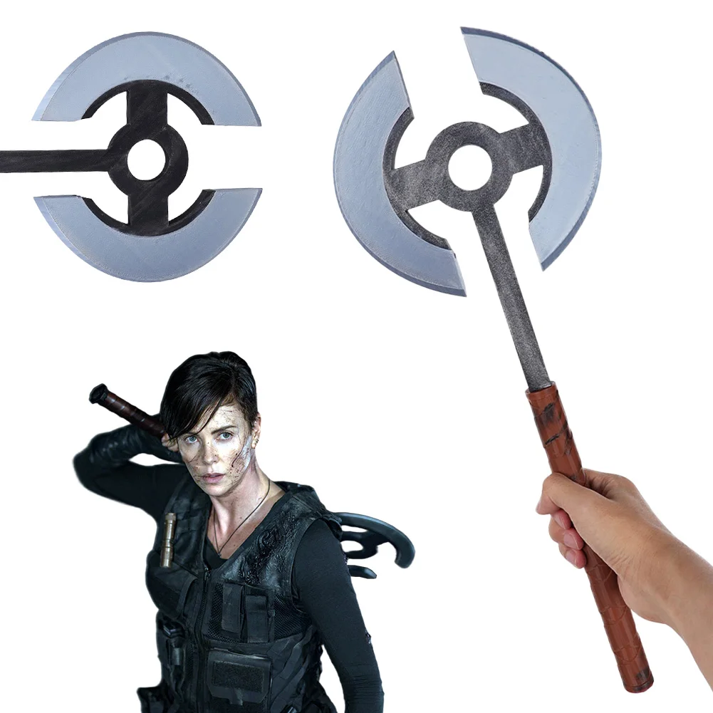 2025 Movie Old Guard 2 Cosplay Andy Silver Long Axe Halloween party Roleplay Costume Accessories Role Play Cos Clothes Props
2025 Movie Old Guard 2 Cosplay Andy Silver Long Axe Halloween party Roleplay Costume Accessories Role Play Cos Clothes Props