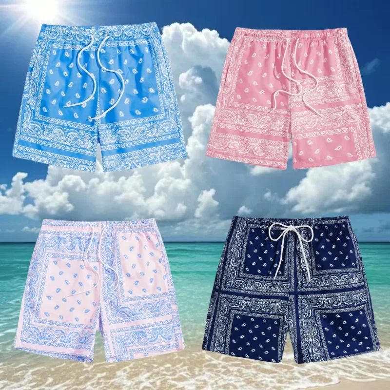 Classic Perris Pattern Beach Short for Men Print Drawstring Board Shorts Vacation Casual Fashion Motorcycle Quick Drying Trunks
Classic Perris Pattern Beach Short for Men Print Drawstring Board Shorts Vacation Casual Fashion Motorcycle Quick Drying Trunks