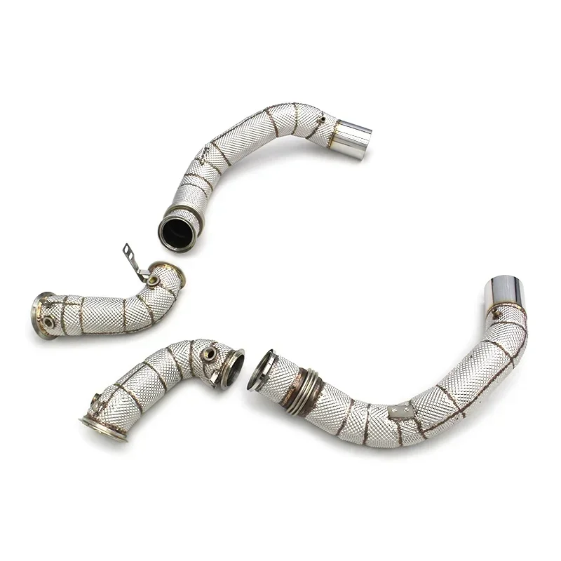 Section High flow Pipes branch downpipe Exhaust Pipe with for X6M 4.4TT V8 2014-2023
Section High flow Pipes branch downpipe Exhaust Pipe with for X6M 4.4TT V8 2014-2023
