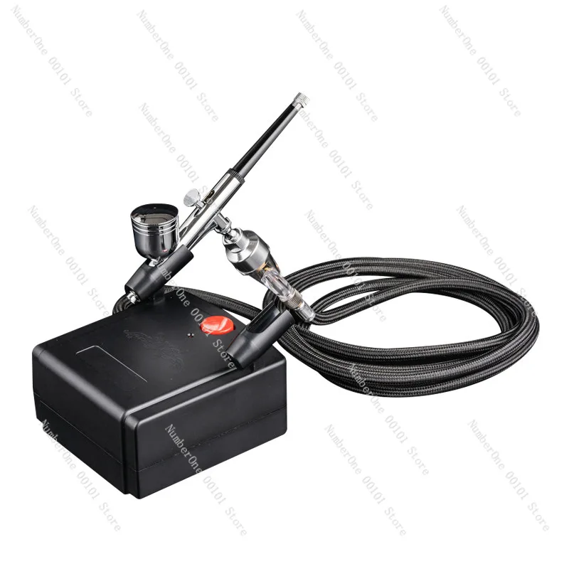 100A Mini Air Pump Compressor Kit, Turtle Pump Airbrush Set for Wall Painting Model Nail Art Beauty Spraying
100A Mini Air Pump Compressor Kit, Turtle Pump Airbrush Set for Wall Painting Model Nail Art Beauty Spraying