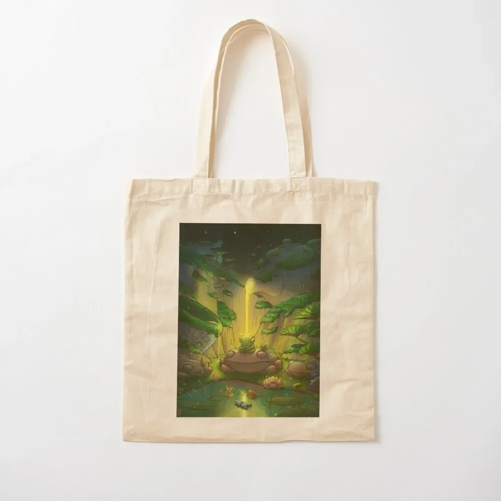 tea time frog meditation asian artwork illustration Tote Bag handbag canvas tote
tea time frog meditation asian artwork illustration Tote Bag handbag canvas tote
