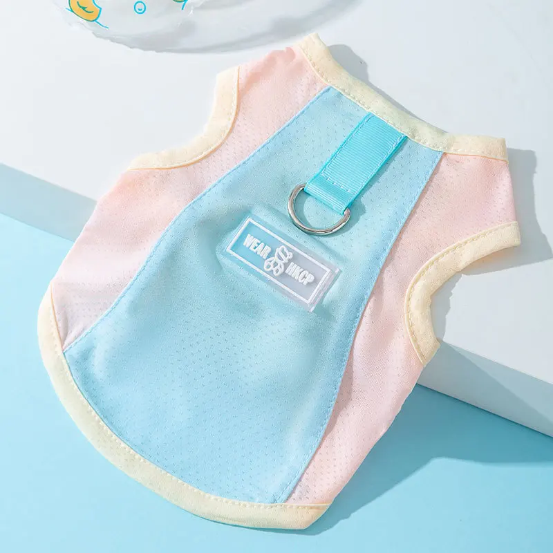 Summer Cooling Vest Thin Pet Dog Clothes Breathable Mesh Dog T Shirt Chihuahua Bichon Dog Clothing Cat Vests Puppy Undershirts
Summer Cooling Vest Thin Pet Dog Clothes Breathable Mesh Dog T Shirt Chihuahua Bichon Dog Clothing Cat Vests Puppy Undershirts