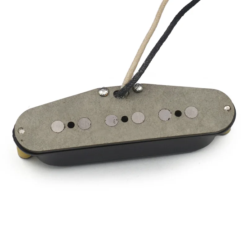 Single Coil Pickup ST Pickup Alnico5 Fiberboard Wire Clip Pickup, 50S Style Interlaced
Single Coil Pickup ST Pickup Alnico5 Fiberboard Wire Clip Pickup, 50S Style Interlaced