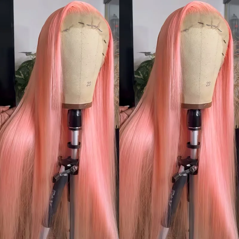 Pink Wig Straight Human Hair Wigs 30 32 Inch Lace Front Wigs 13X6 Hd Lace Frontal Wigs Colored Brazilian Wigs Original For Women
Pink Wig Straight Human Hair Wigs 30 32 Inch Lace Front Wigs 13X6 Hd Lace Frontal Wigs Colored Brazilian Wigs Original For Women