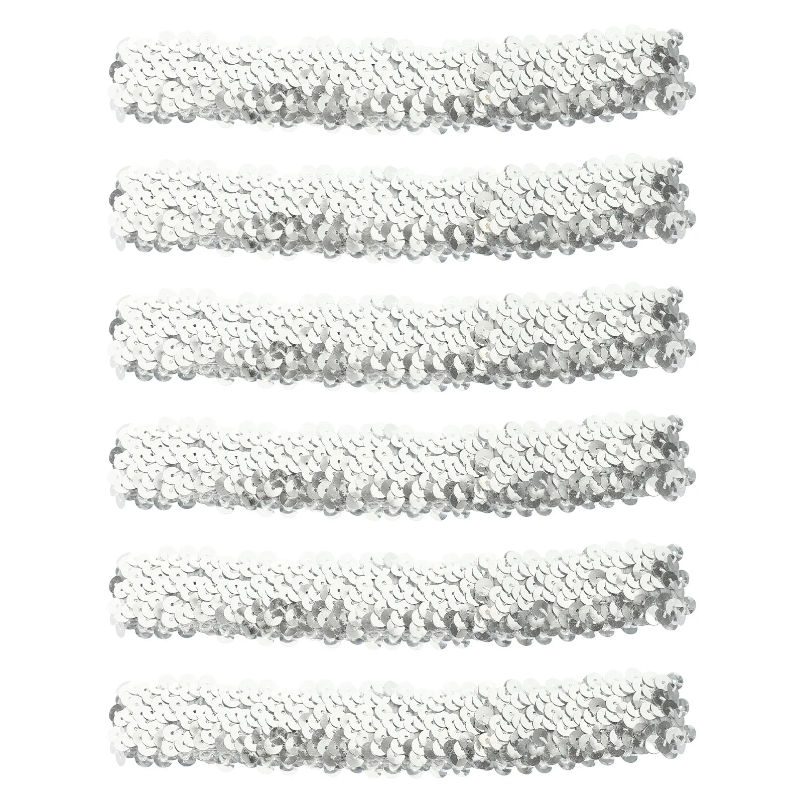 12pcs Sequin Headband Hair Accessories Elastic Hoops Silver Women Party Daily Gift Styling Tools Hair Decorations
12pcs Sequin Headband Hair Accessories Elastic Hoops Silver Women Party Daily Gift Styling Tools Hair Decorations