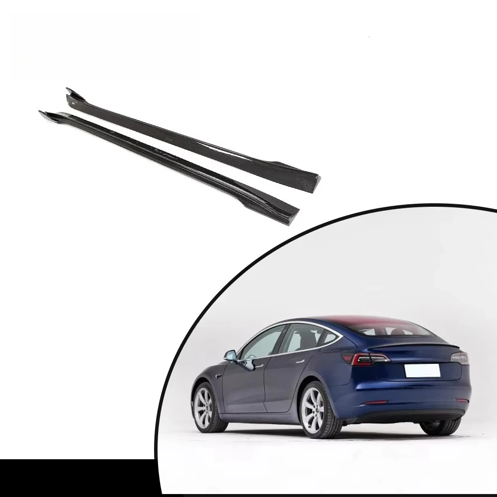 Product Customization Factory Carbon Fiber Side Skirts Car Bodykit forTesla Model 3 2018-21
Product Customization Factory Carbon Fiber Side Skirts Car Bodykit forTesla Model 3 2018-21
