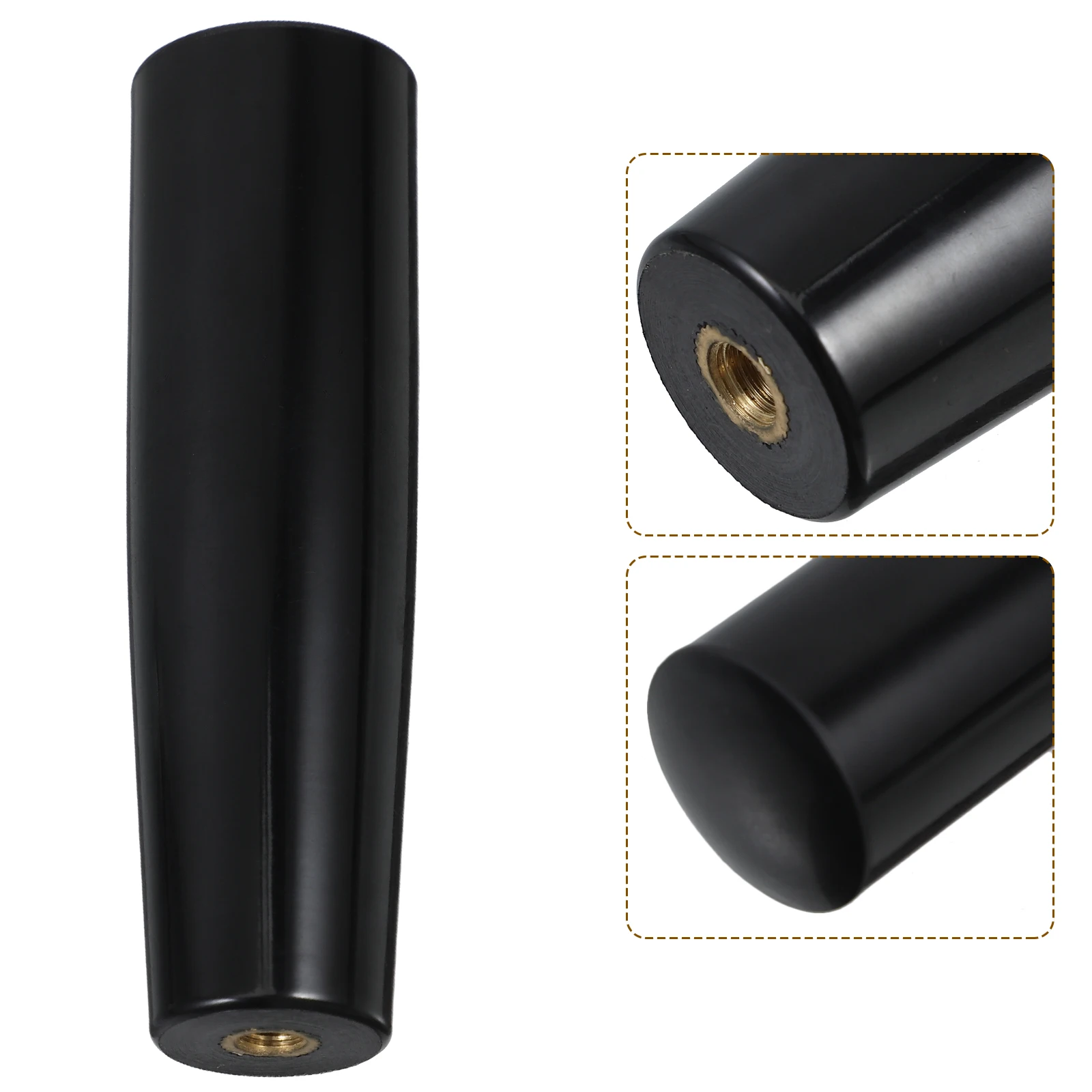 BBQ Handle High Temp Resistance Comfortable Grip Copper Thread Easy Installation Machine Grips Swivel Plated
BBQ Handle High Temp Resistance Comfortable Grip Copper Thread Easy Installation Machine Grips Swivel Plated