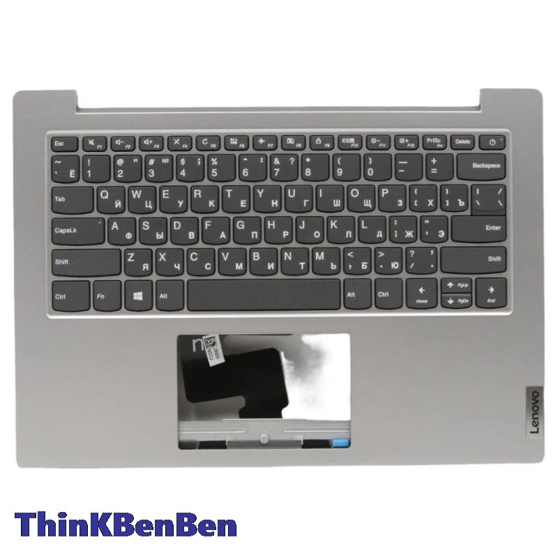 RU Russian Platinum Grey Keyboard Upper Case Palmrest Shell Cover For Lenovo Ideapad Slim 1 14 14AST 05 5CB0W43931
RU Russian Platinum Grey Keyboard Upper Case Palmrest Shell Cover For Lenovo Ideapad Slim 1 14 14AST 05 5CB0W43931