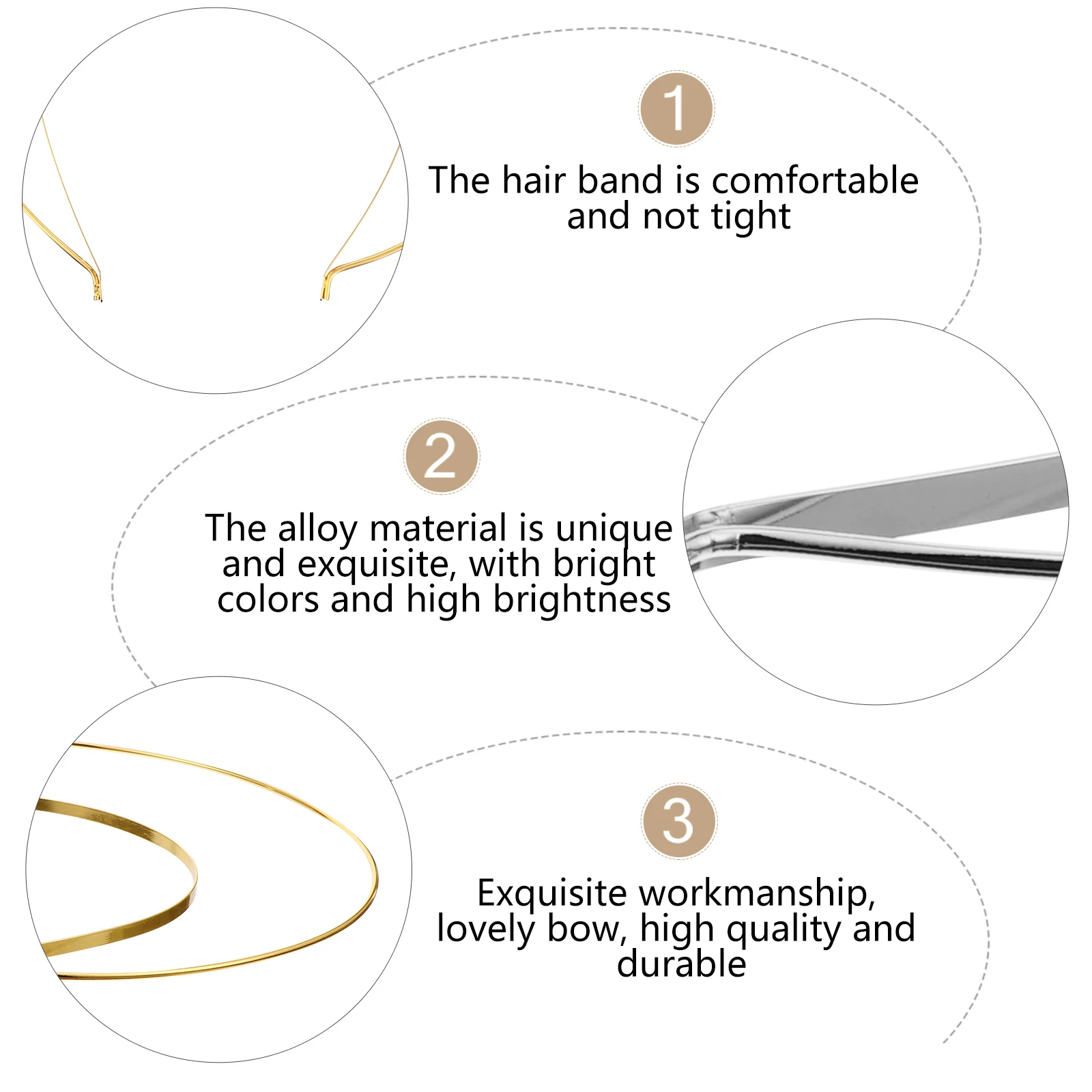 2Pcs Headband Bridal Alloy Headdress Wedding Party Hair Hoop Decorative Layered Girls Bride Accessories 
2Pcs Headband Bridal Alloy Headdress Wedding Party Hair Hoop Decorative Layered Girls Bride Accessories