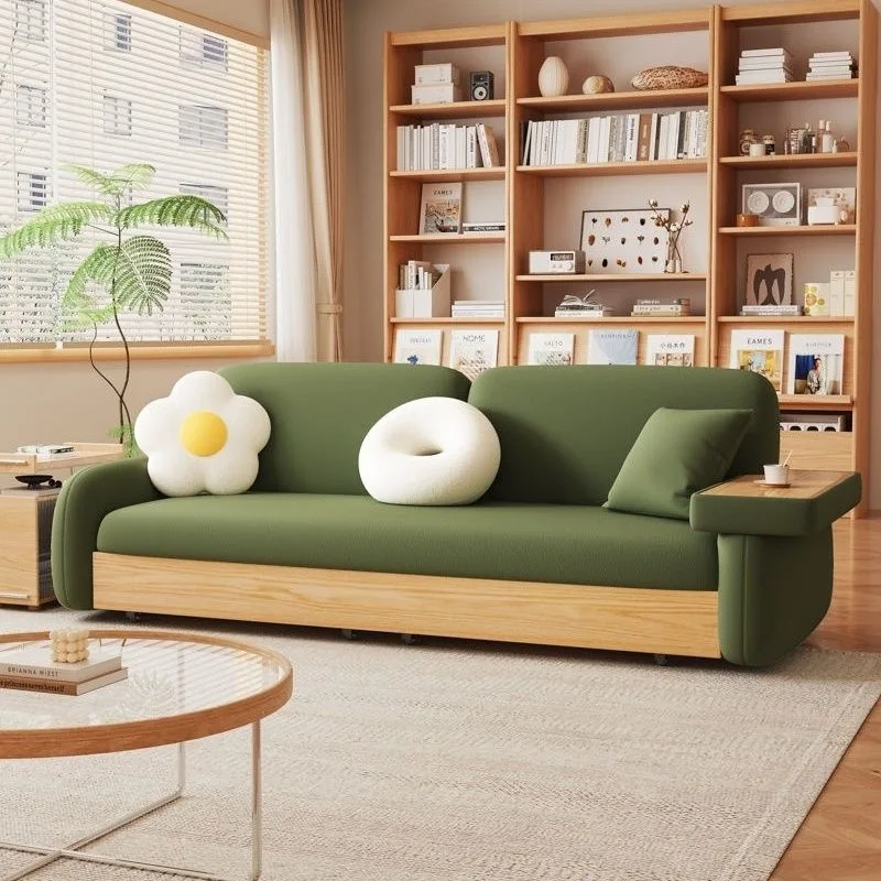 Modern lamb wool solid wood multi-functional storage sofa bed small apartment bedroom cream log wind sofa bed new
Modern lamb wool solid wood multi-functional storage sofa bed small apartment bedroom cream log wind sofa bed new