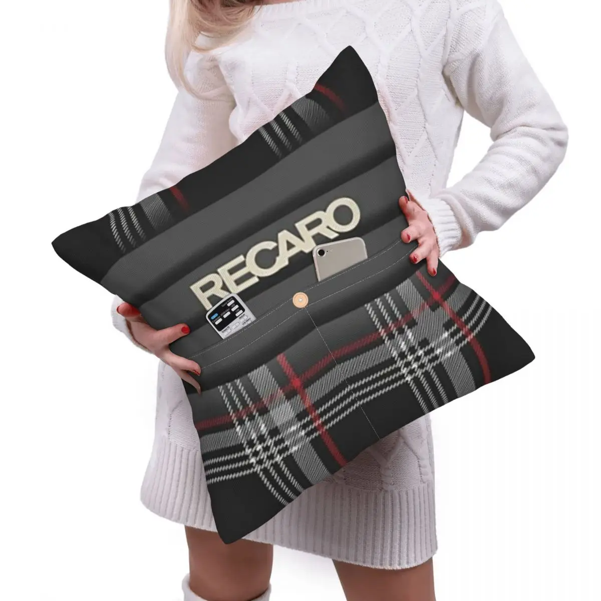Tartan Plaid Recaros Square Linen Pillowcase Cushion Cover Polyester Decorative Bedroom Home Comfort Throw Pillow
Tartan Plaid Recaros Square Linen Pillowcase Cushion Cover Polyester Decorative Bedroom Home Comfort Throw Pillow