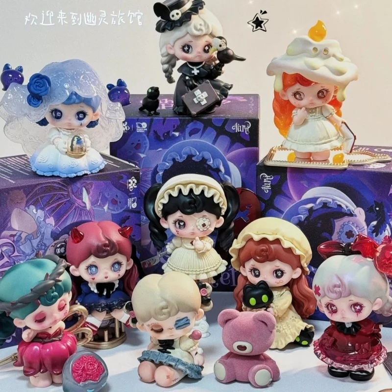 Genuine Tarti Ghost In Hotel Series Blind Box Kawaii Gothic Style Girls Figure Desktop Ornament Decoration Surprise Holiday Gift
Genuine Tarti Ghost In Hotel Series Blind Box Kawaii Gothic Style Girls Figure Desktop Ornament Decoration Surprise Holiday Gift