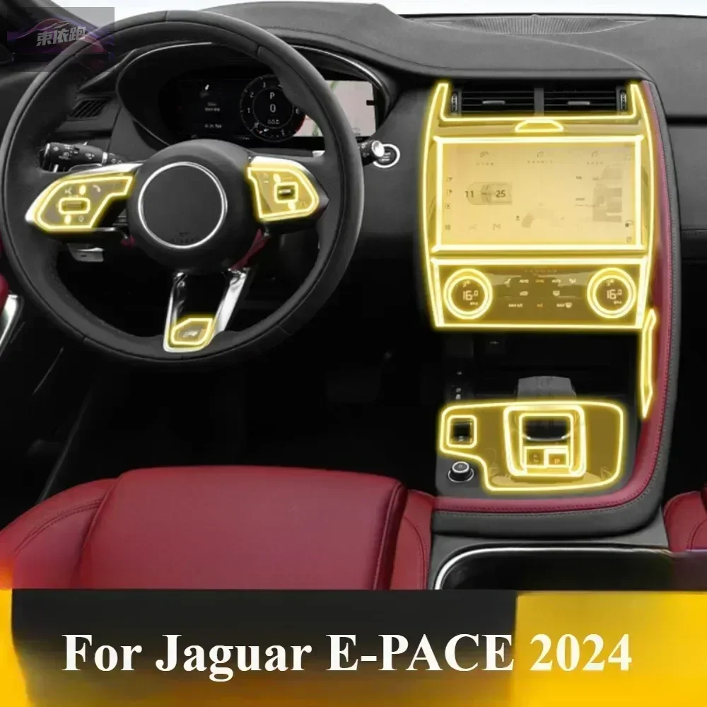 For Jaguar E-PACE 2024 Accessories Interior Film Transparent TPU PPF Gear Panel Center Console Anti-scratch Protection Sticker
For Jaguar E-PACE 2024 Accessories Interior Film Transparent TPU PPF Gear Panel Center Console Anti-scratch Protection Sticker