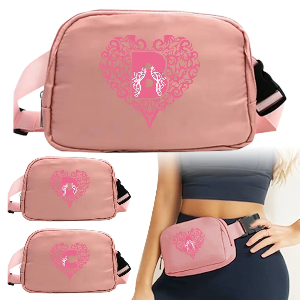 Waist Bag 1 Piece Multifunctional Waist Pouch High-quality Daily Supplies Organizer Love Letter Pattern Printing Series
Waist Bag 1 Piece Multifunctional Waist Pouch High-quality Daily Supplies Organizer Love Letter Pattern Printing Series