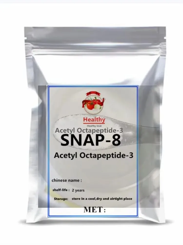 Cosmetic Grade Acetyl Octapeptide-3 Raw Powder SNAP-8 Peptide Anti-Wrinkle Raw Material Promote Collagen Production Factory Dire
Cosmetic Grade Acetyl Octapeptide-3 Raw Powder SNAP-8 Peptide Anti-Wrinkle Raw Material Promote Collagen Production Factory Dire