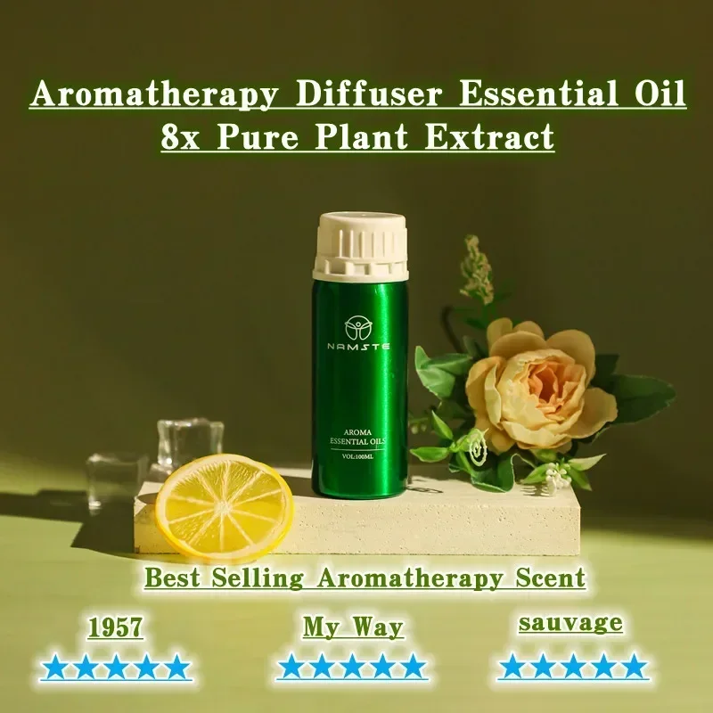 NAMSTE100ml Perfume Fragrance Oil Essential Oil For Electric Diffuser Room Fragrance Home Flavoring Aroma Diffuser Essential Oil
NAMSTE100ml Perfume Fragrance Oil Essential Oil For Electric Diffuser Room Fragrance Home Flavoring Aroma Diffuser Essential Oil