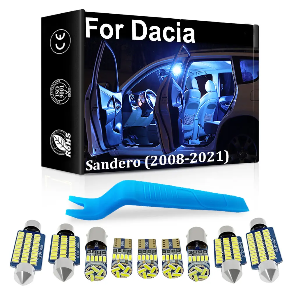 Внутренняя Светодиодная лампа Canbus для Dacia Sandero 1 2 3 2008-2021
Внутренняя Светодиодная лампа Canbus для Dacia Sandero 1 2 3 2008-2021