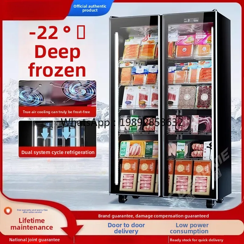Frozen display cabinet Commercial freezer, shopping mall supermarket refrigerator ice cream low temperature cabinet Air cooling
Frozen display cabinet Commercial freezer, shopping mall supermarket refrigerator ice cream low temperature cabinet Air cooling