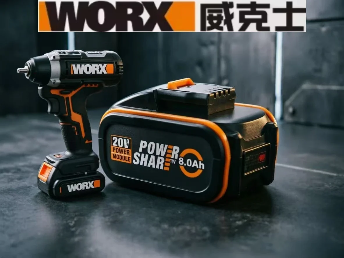 Original WORX 20V 4Ah 6Ah 8Ah Battery WA3553 WA3551 WX128, WX130, WX802, WG322, WG546, WG549, WG163, WG259 Power Tool Batteries.
Original WORX 20V 4Ah 6Ah 8Ah Battery WA3553 WA3551 WX128, WX130, WX802, WG322, WG546, WG549, WG163, WG259 Power Tool Batteries.