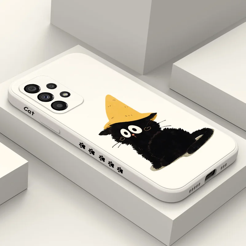 Straw Hat Cat Case For Samsung Galaxy A73 A53 A33 A23 A13 A03 A72 A52 A52S A32 A22 A12 A02 A02S A71 A51 A31 A21S 4G 5G Cover
Straw Hat Cat Case For Samsung Galaxy A73 A53 A33 A23 A13 A03 A72 A52 A52S A32 A22 A12 A02 A02S A71 A51 A31 A21S 4G 5G Cover