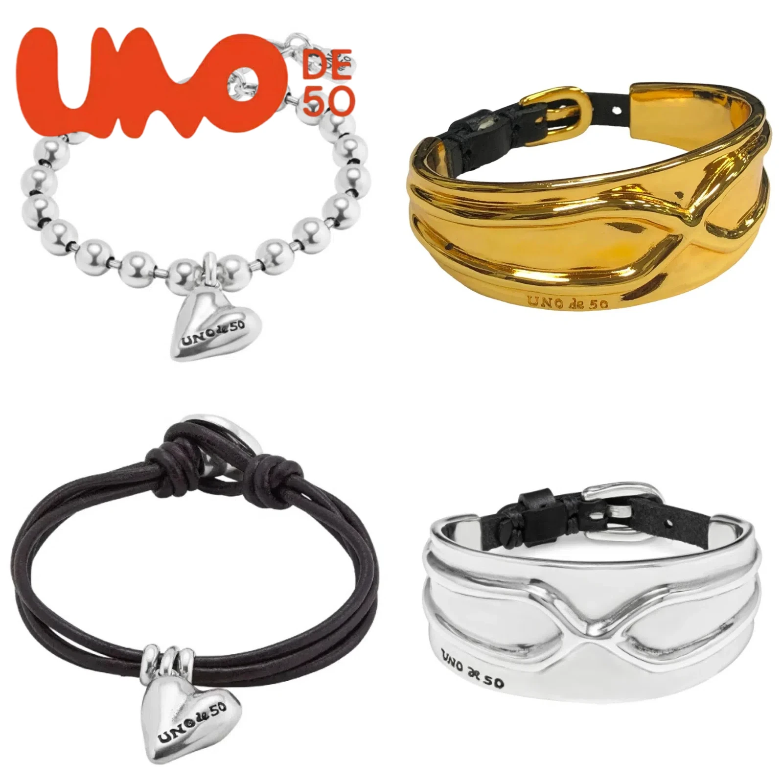 New UNOde50 24K Gold/Silver Bracelet – Luxury Jewelry For The Discerning Buyer
New UNOde50 24K Gold/Silver Bracelet – Luxury Jewelry For The Discerning Buyer