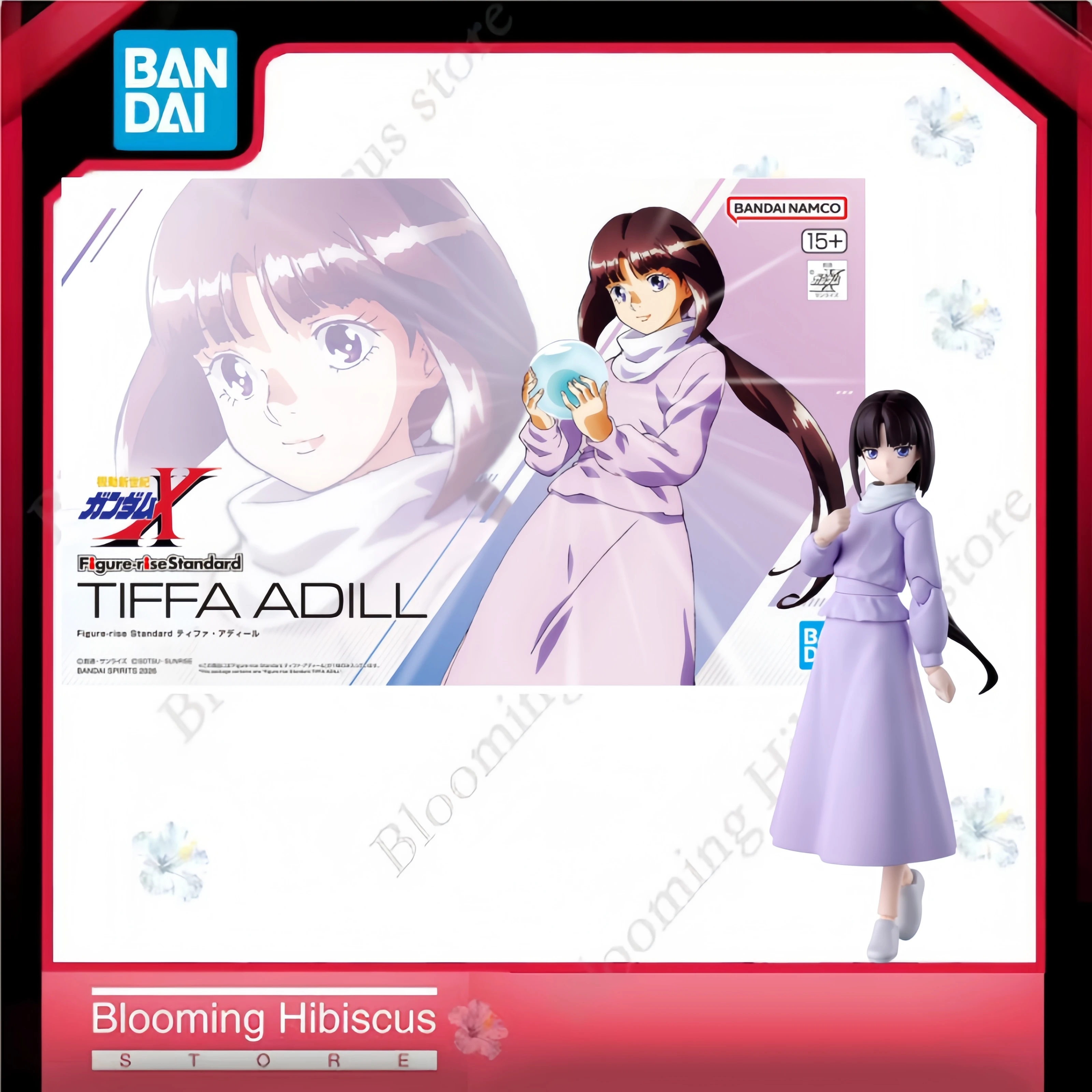 Японская оригинальная модель-конструктор Bandai: Фигурка Action Figure-rise Standard Tiffa Adill New Century Gundam X к 30-летию серии
Японская оригинальная модель-конструктор Bandai: Фигурка Action Figure-rise Standard Tiffa Adill New Century Gundam X к 30-летию серии