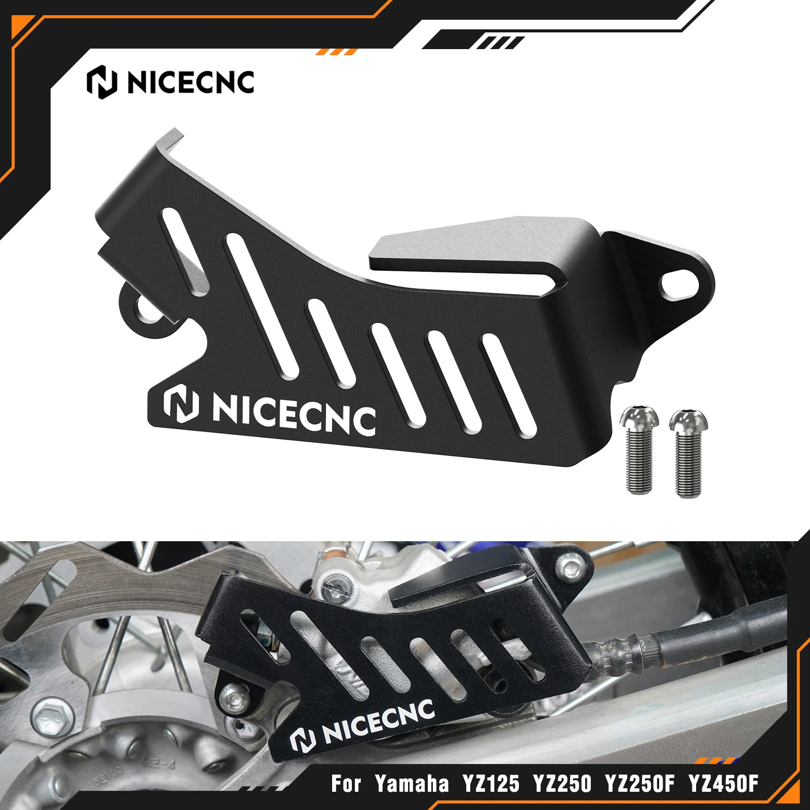 NICECNC For Yamaha YZ125 YZ250 2015-2021 WR450F WR250F YZ250F YZ450F Motorcycle Rear Brake Caliper Guard YZ125X YZ250FX YZ250X
NICECNC For Yamaha YZ125 YZ250 2015-2021 WR450F WR250F YZ250F YZ450F Motorcycle Rear Brake Caliper Guard YZ125X YZ250FX YZ250X