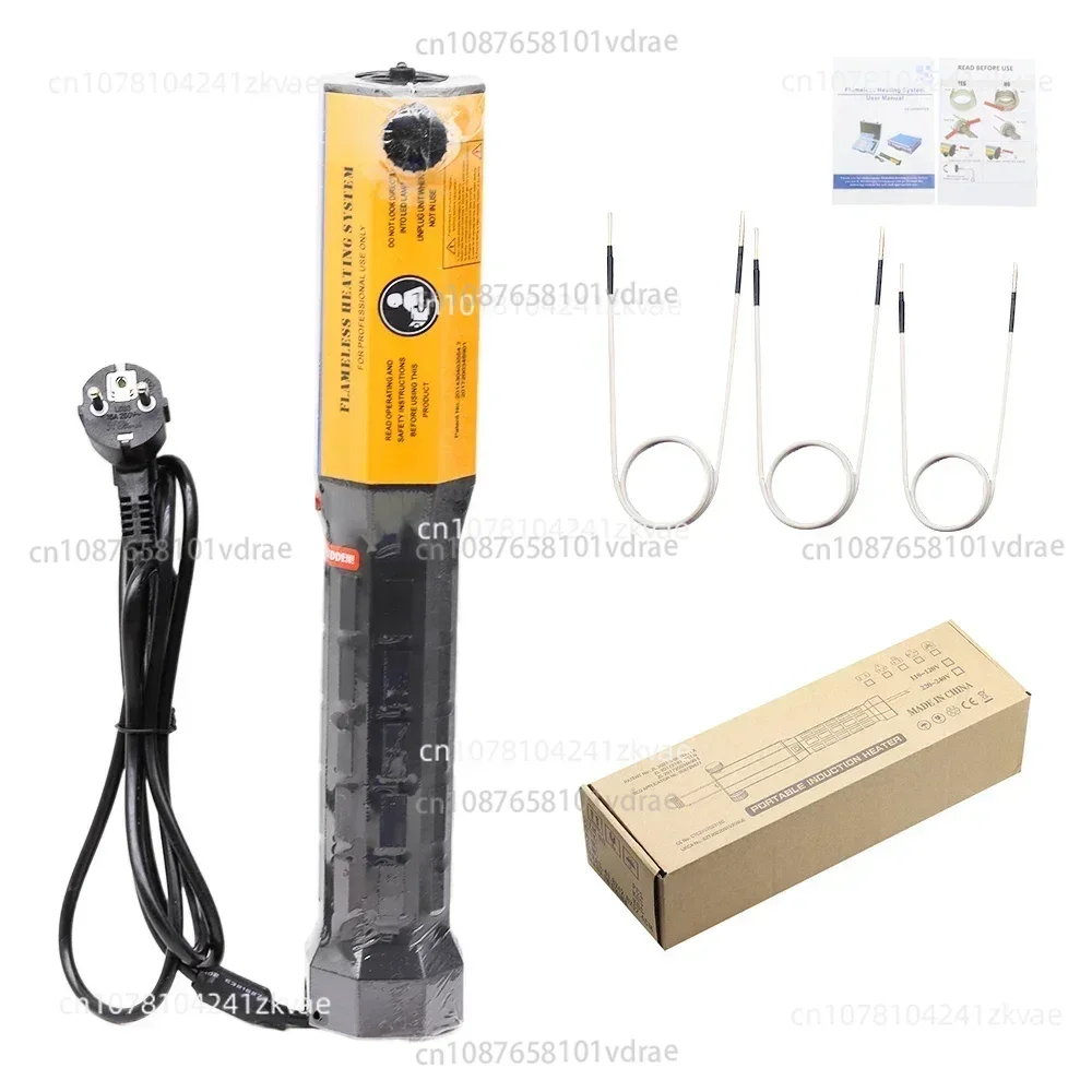 Flameless Electromagnetic Magnetic Induction Heater With 8 Pieces Coil Kits For Auto Use Bolt Remover Repair Machine 1000W
Flameless Electromagnetic Magnetic Induction Heater With 8 Pieces Coil Kits For Auto Use Bolt Remover Repair Machine 1000W