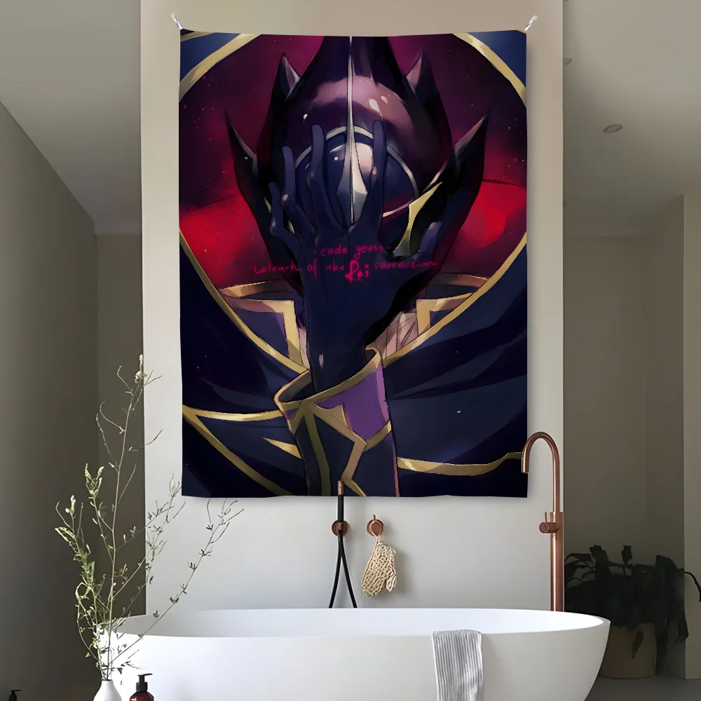 Code G-Geass Z-Zero Anime Tapestry Perfect For Home&Living Bedroom Decor Wall Art Backdrop Banner
Code G-Geass Z-Zero Anime Tapestry Perfect For Home&Living Bedroom Decor Wall Art Backdrop Banner