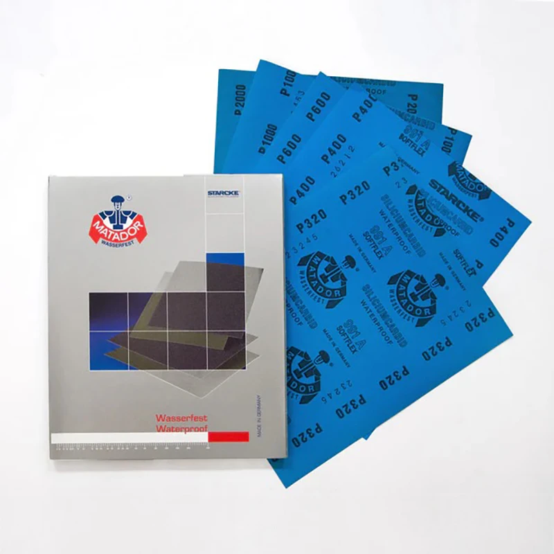 Premium Matador Waterproof Sandpaper Silicon Carbide P180-P7000 Germany Latex Backing for Jewelry Resin Polishing Metal Sanding
Premium Matador Waterproof Sandpaper Silicon Carbide P180-P7000 Germany Latex Backing for Jewelry Resin Polishing Metal Sanding