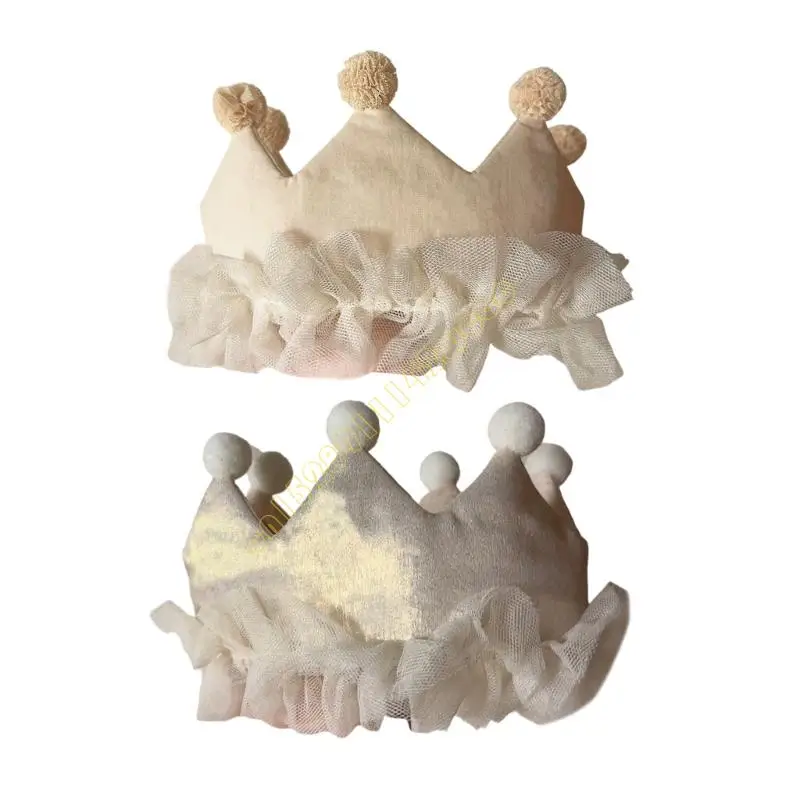 Soft Fabric Baby Girls Crown Headband Decorative for Birthday Party Photoshoots 1st Year Celebration Accessories DXAD
Soft Fabric Baby Girls Crown Headband Decorative for Birthday Party Photoshoots 1st Year Celebration Accessories DXAD