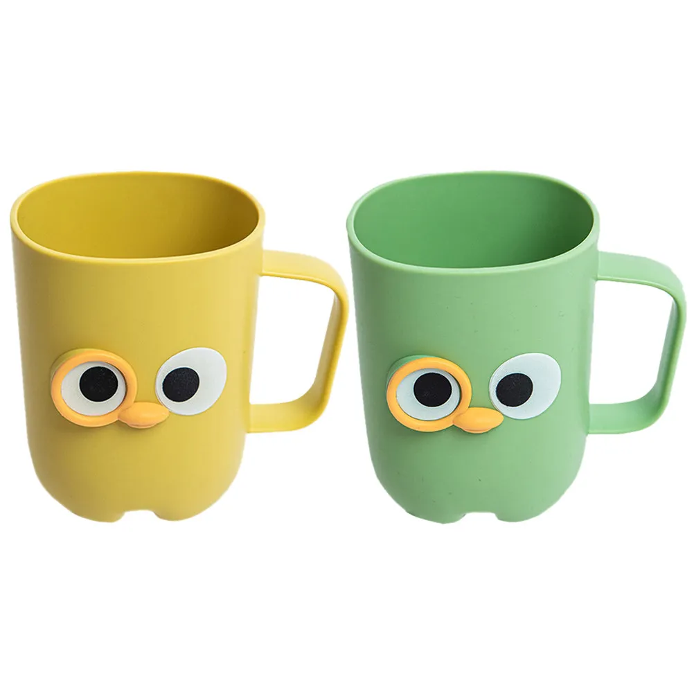 2Pcs Cartoon Toothbrush Cups Bathroom Storage Cup for Toothbrush Holder Mouthwash Rinse Mug Makeup Brush Organizer Modern PP
2Pcs Cartoon Toothbrush Cups Bathroom Storage Cup for Toothbrush Holder Mouthwash Rinse Mug Makeup Brush Organizer Modern PP