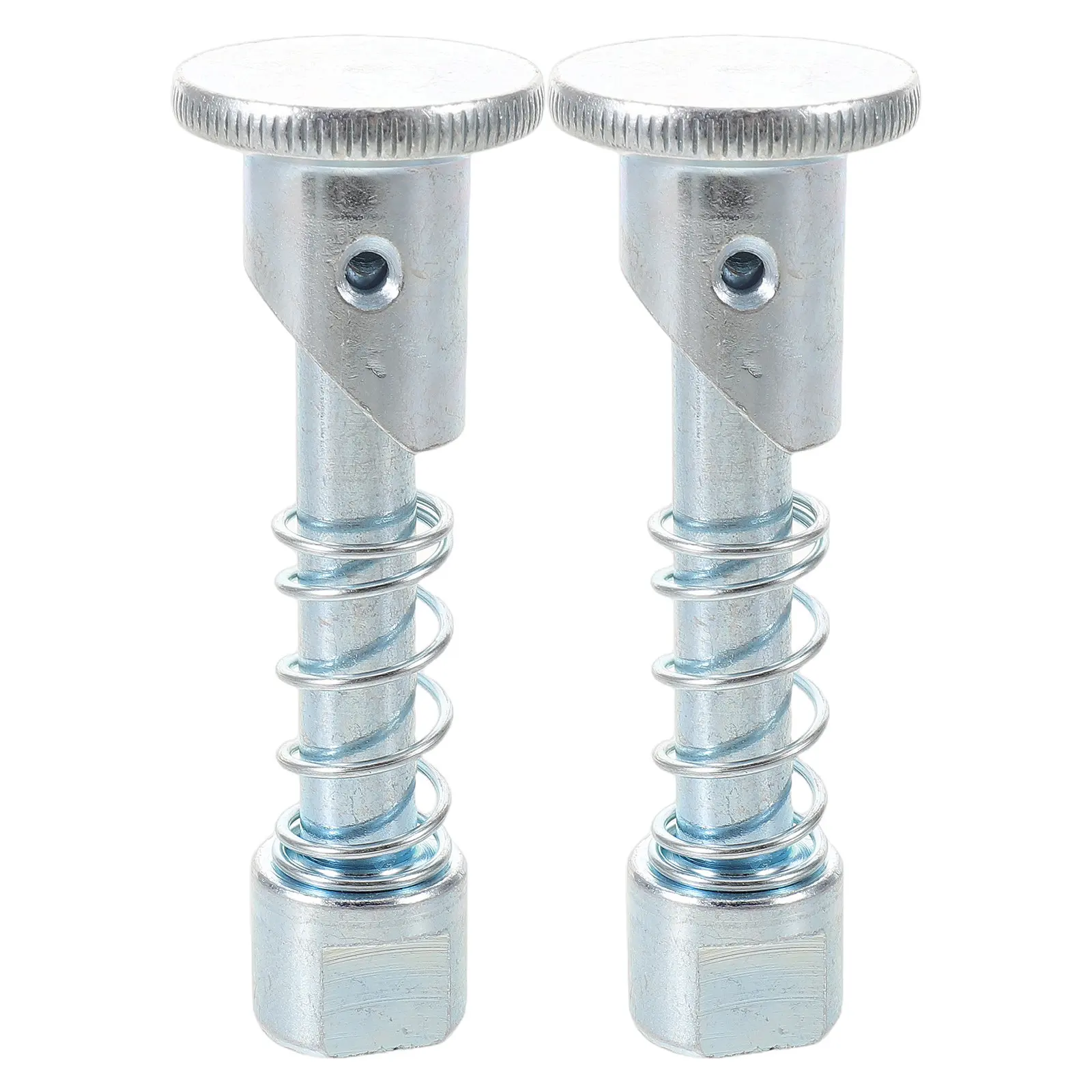 2Pcs Forklift Locating Pin Large Base Spring Loaded Limit Retaining Pin Universal Replacement for 2-3 Ton Warehouse Hydraulic
2Pcs Forklift Locating Pin Large Base Spring Loaded Limit Retaining Pin Universal Replacement for 2-3 Ton Warehouse Hydraulic