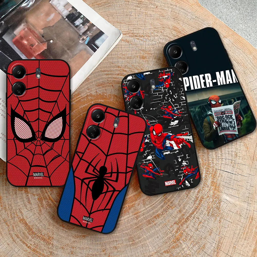 Marvel Spider Web Spider Man Eye Case For Redmi 14C 13C 12 12C 10 10C 9 9A 9C 8 8A 7A A2Plus A1 K60 K40 Ultra Pro 5G Black Cover
Marvel Spider Web Spider Man Eye Case For Redmi 14C 13C 12 12C 10 10C 9 9A 9C 8 8A 7A A2Plus A1 K60 K40 Ultra Pro 5G Black Cover