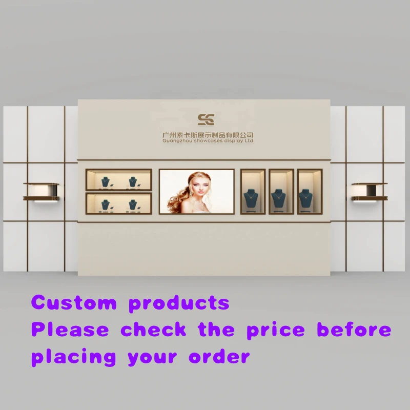custom.Factory Direct Custom LED Lighting Jewelry Display Cabinet OEM ODM High-end Retail Jewellery Showcase
custom.Factory Direct Custom LED Lighting Jewelry Display Cabinet OEM ODM High-end Retail Jewellery Showcase