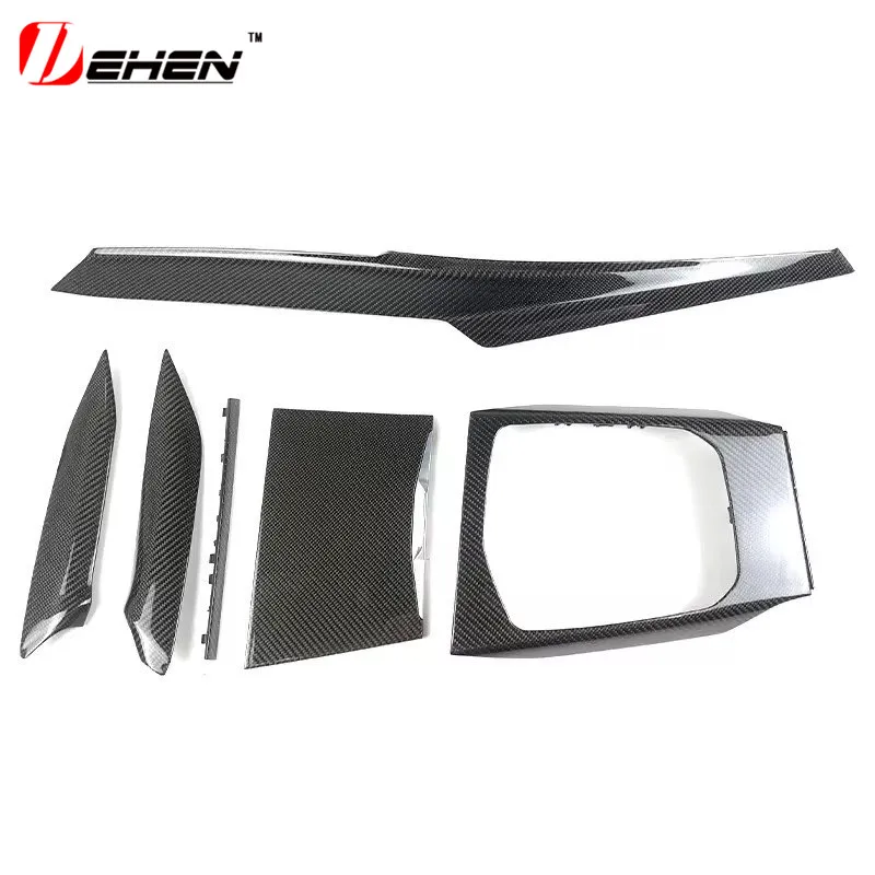 For BMW G80 G82 G87 G20 G22 G26 i3 i4 G42 Facelift 2020-2026 Car Center Console Dashboard Side Gear Panel Dry Carbon Fiber LHD
For BMW G80 G82 G87 G20 G22 G26 i3 i4 G42 Facelift 2020-2026 Car Center Console Dashboard Side Gear Panel Dry Carbon Fiber LHD