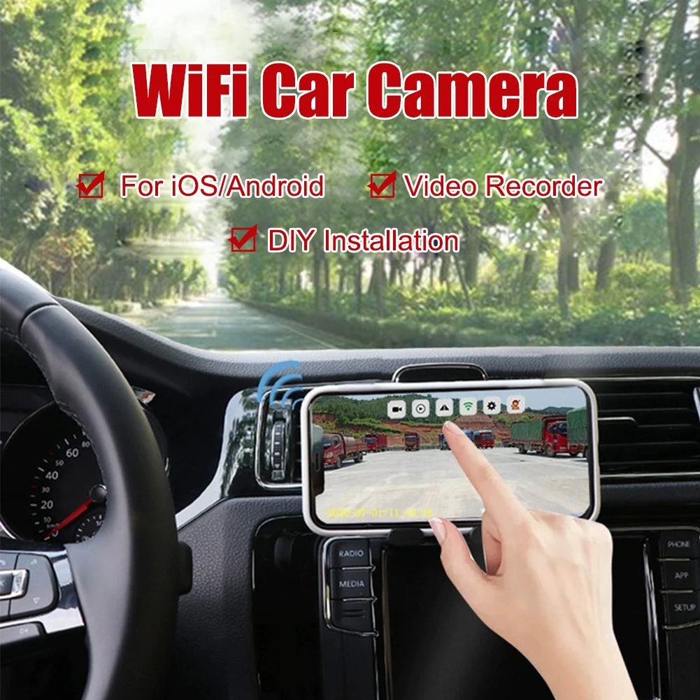 12V-24V WIFI Wireless Reversing Camera for Trucks Buses HD Rear View Camera with IR Night Vision 100m Distance for iOS Android
12V-24V WIFI Wireless Reversing Camera for Trucks Buses HD Rear View Camera with IR Night Vision 100m Distance for iOS Android