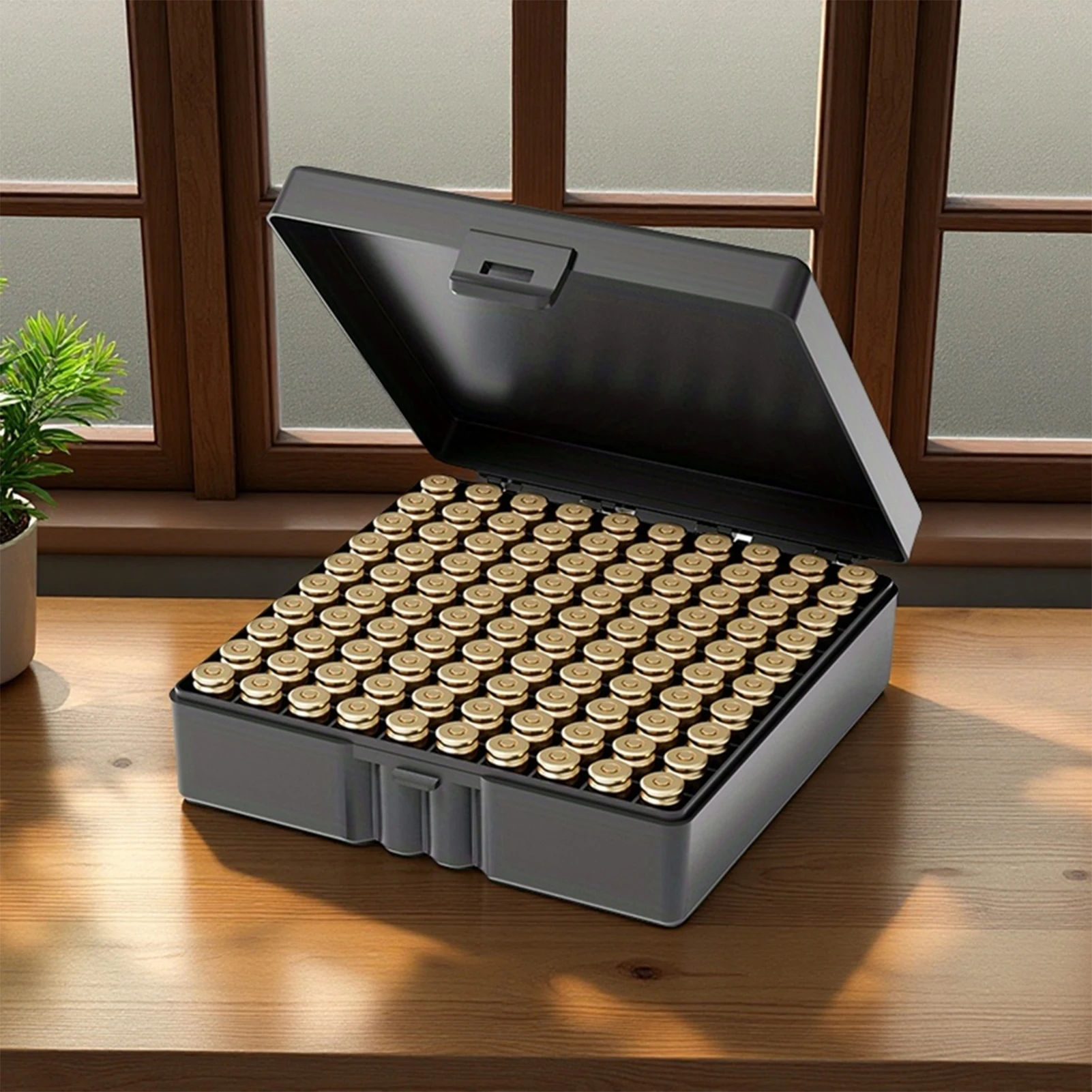 Industrial Parts Storage Container Durable 100-Round Capacity Cartridge Holder for Range Training & Storage
Industrial Parts Storage Container Durable 100-Round Capacity Cartridge Holder for Range Training & Storage