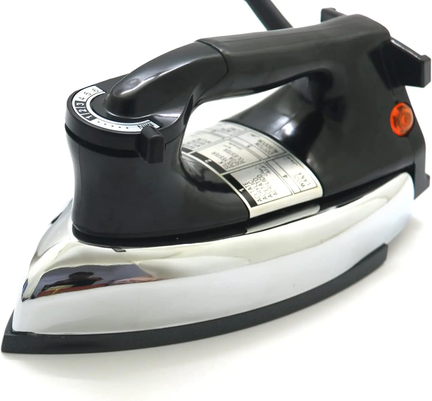 Heavyweight Dry Iron, No Steame No Holes, 9 Ft Cord, Non-Stick Soleplate, Overheat Safety Protection, Professional Electric Iron
Heavyweight Dry Iron, No Steame No Holes, 9 Ft Cord, Non-Stick Soleplate, Overheat Safety Protection, Professional Electric Iron