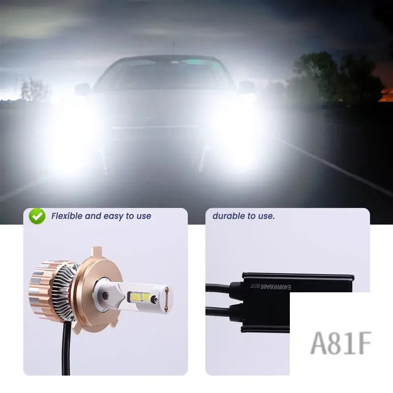 130W Car Headlights Led Lights For Original Car Led Headlights High And Low Integrated H4
130W Car Headlights Led Lights For Original Car Led Headlights High And Low Integrated H4