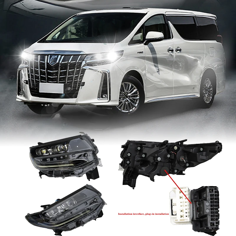 2025For 2008-2021 for Toyota Alphard/Vellfire Performance Parts Super Bright Headlights with Easy Install
2025For 2008-2021 for Toyota Alphard/Vellfire Performance Parts Super Bright Headlights with Easy Install