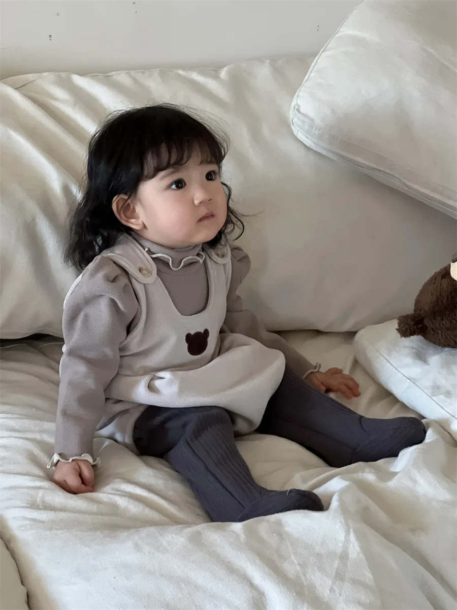 2024 Winter New Baby Sleeveless Strap Bodysuit Plus Velvet Thick Toddler Warm Jumpsuit Infant Girl Cartoon Bear Fleece Overalls
2024 Winter New Baby Sleeveless Strap Bodysuit Plus Velvet Thick Toddler Warm Jumpsuit Infant Girl Cartoon Bear Fleece Overalls
