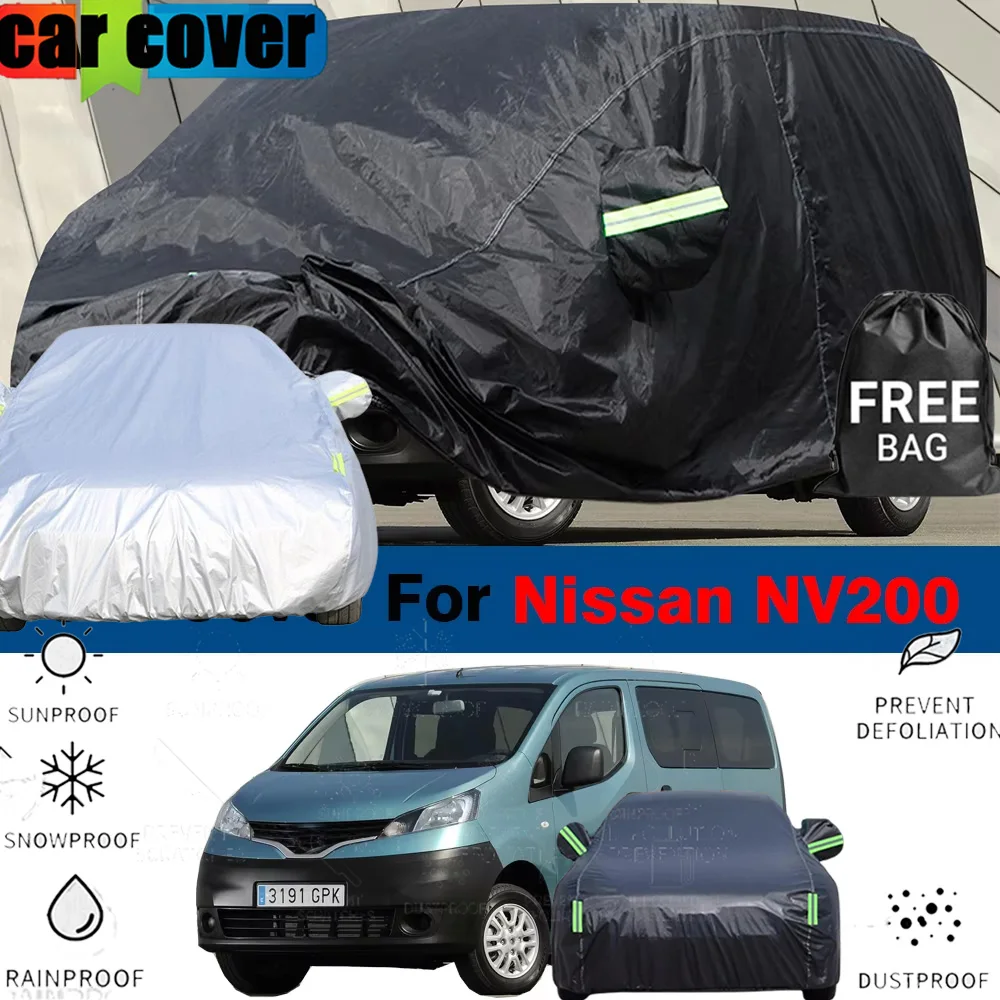 For Nissan NV200 Evalia 2009-2024 Waterproof Full MPV Car Cover Anti-UV Sun Rain Snow Scratch Prevent Cover with Windproof Hook
For Nissan NV200 Evalia 2009-2024 Waterproof Full MPV Car Cover Anti-UV Sun Rain Snow Scratch Prevent Cover with Windproof Hook