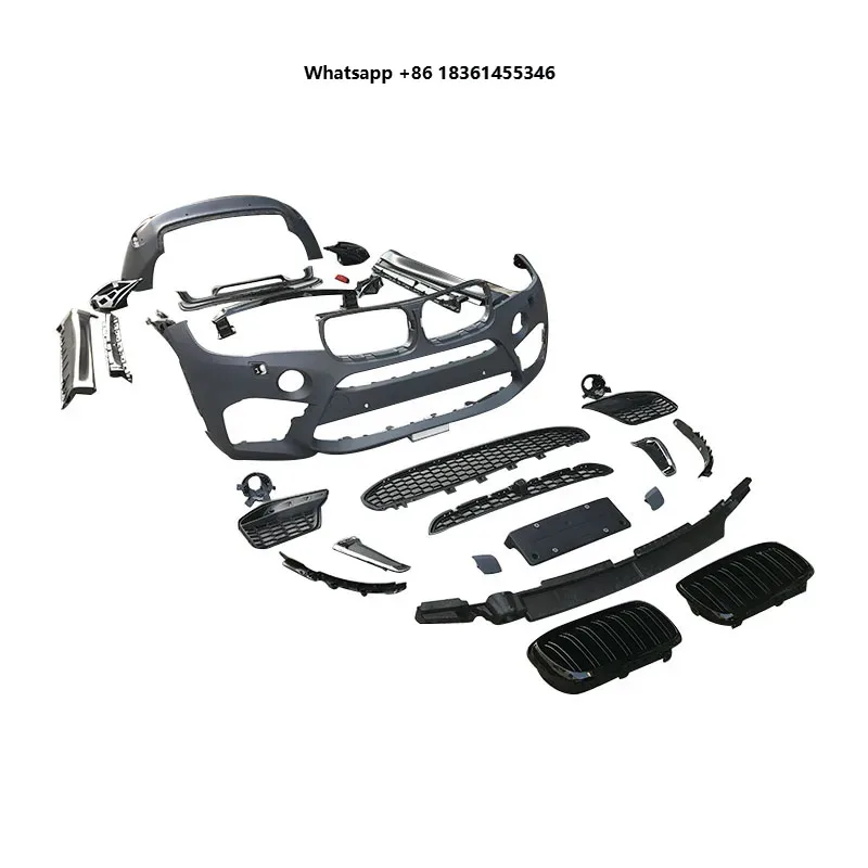 For s X6 F16 Set Body Kit Upgrade to X6M Style PP Bumpers Grille Complete Side Skirts Front Lip Rear Diffusers STLFNew Design
For s X6 F16 Set Body Kit Upgrade to X6M Style PP Bumpers Grille Complete Side Skirts Front Lip Rear Diffusers STLFNew Design