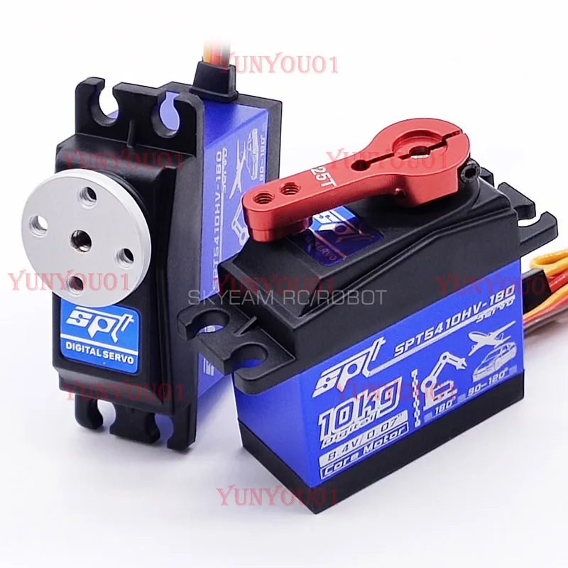 SPT5410LV 10kg Metal Gear 0.07s High Speed Digital Servo Fixed Wing 180 Servo
SPT5410LV 10kg Metal Gear 0.07s High Speed Digital Servo Fixed Wing 180 Servo