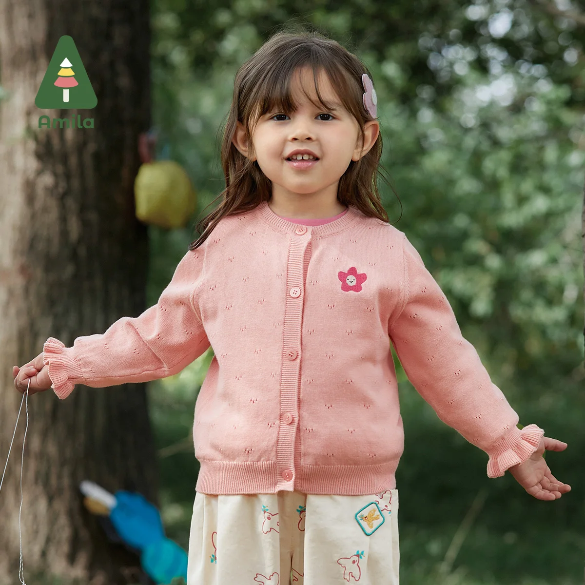 Amila Baby Girl Cardigan 2023 Spring New 100% Cotton Long Sleeves Hollow Sweater Top Children Clothing Princess Knitted Wear
Amila Baby Girl Cardigan 2023 Spring New 100% Cotton Long Sleeves Hollow Sweater Top Children Clothing Princess Knitted Wear
